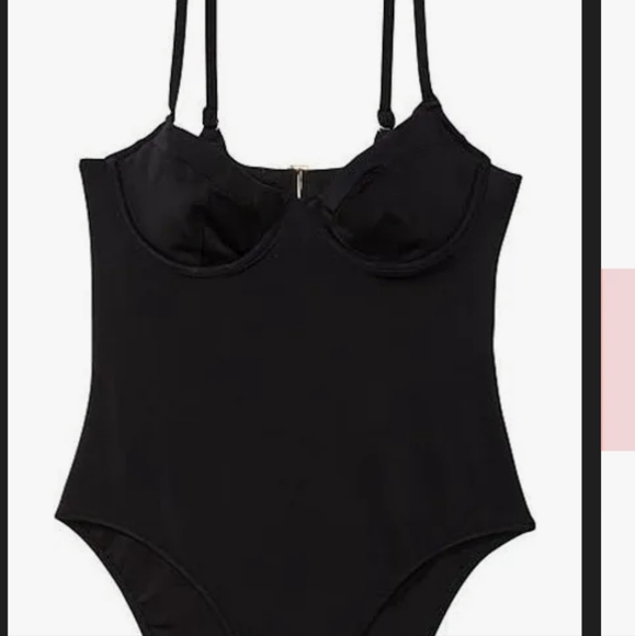 Victoria's Secrets Black One Pc. Bathing Suit womens sz Medium NWT!! - Picture 10 of 15